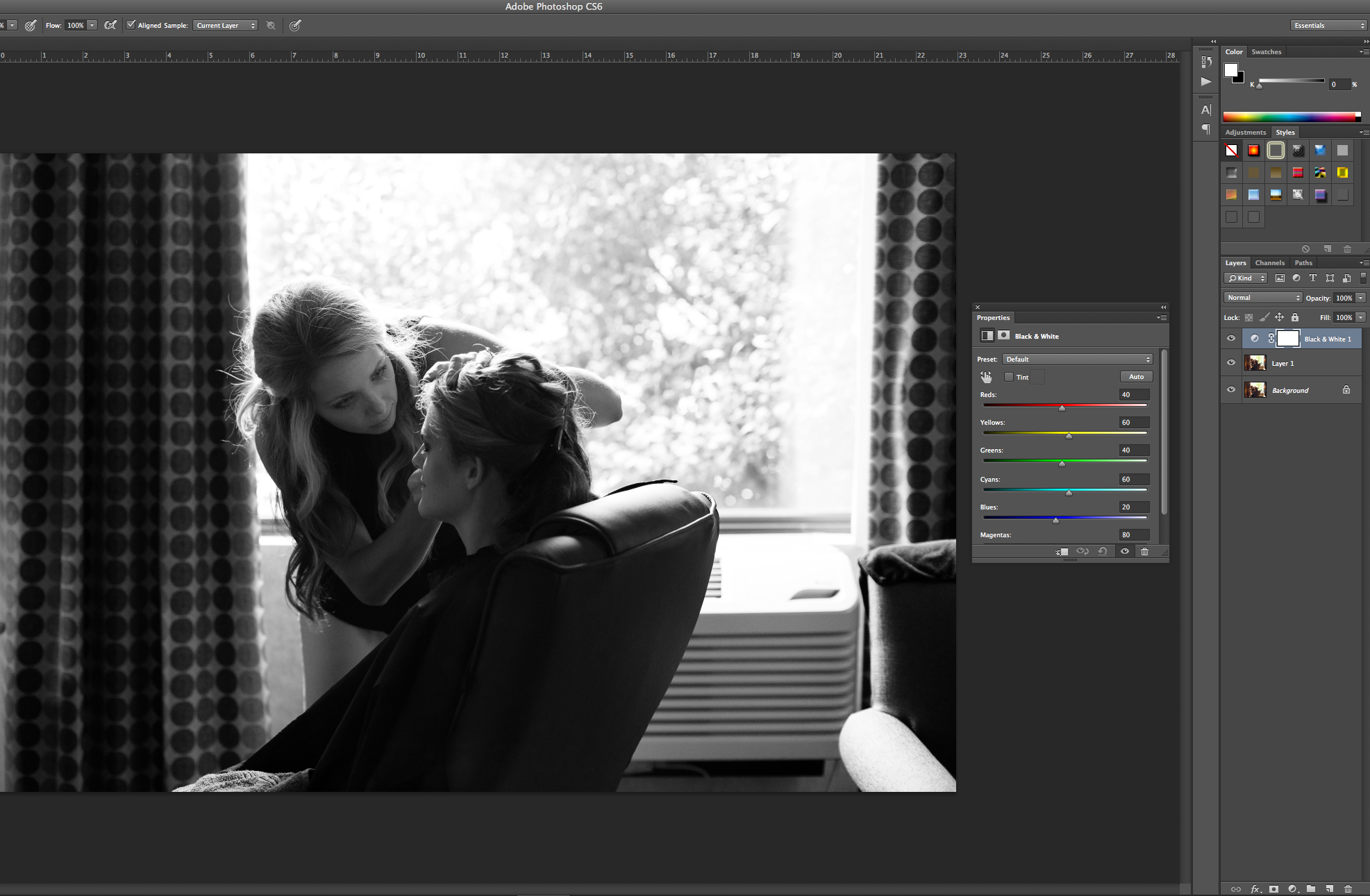 How To Create Black And White Pictures In Photoshop