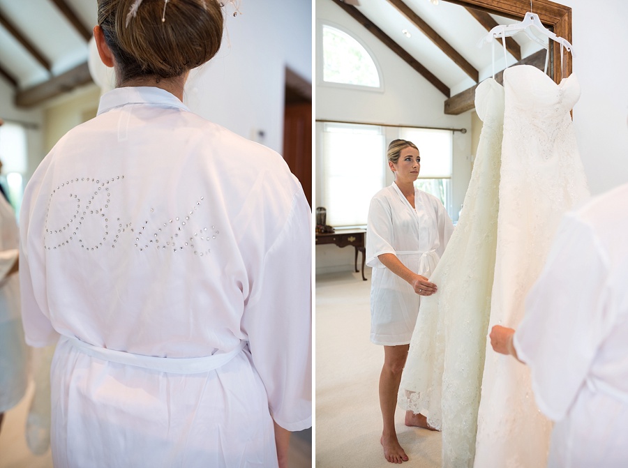 bride robe