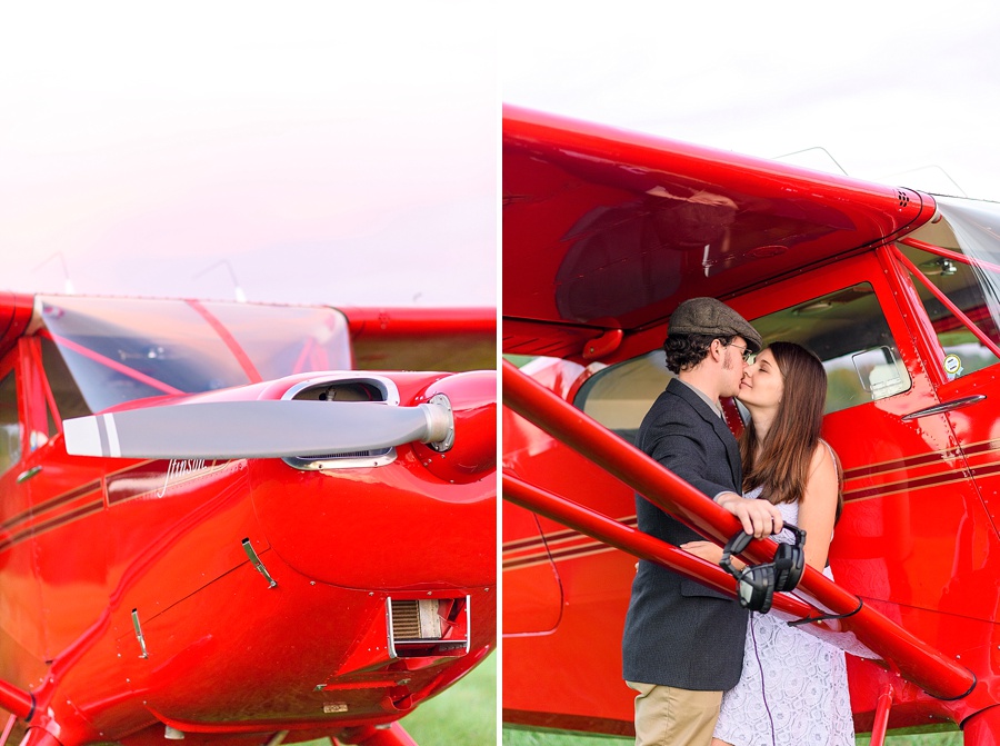 red plane engagement