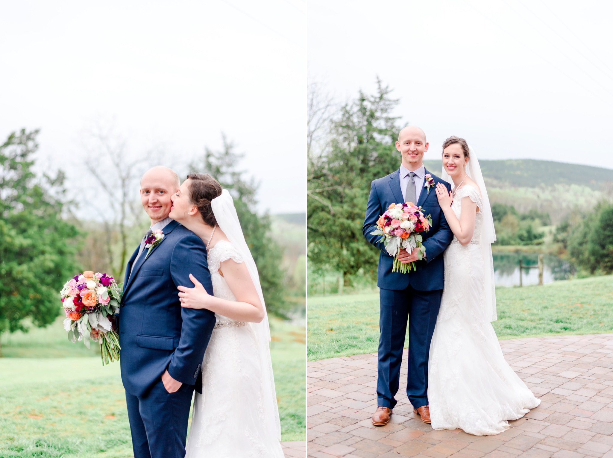 photos of bride and groom at sorella farms