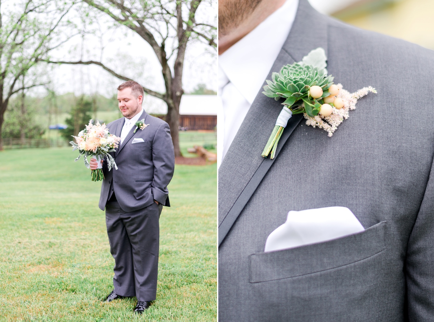 groom boutonniere Bloom by Doyle's