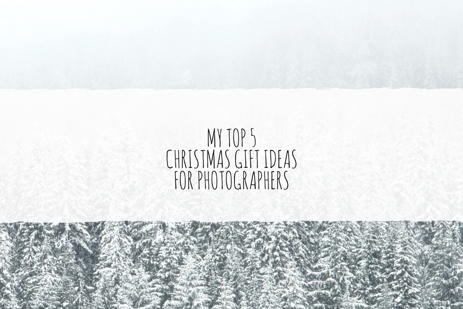 christmas gift ideas for photographers