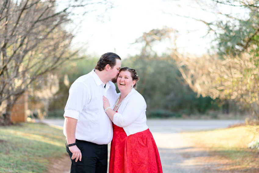 golden light for engagement photos at glencliff manor