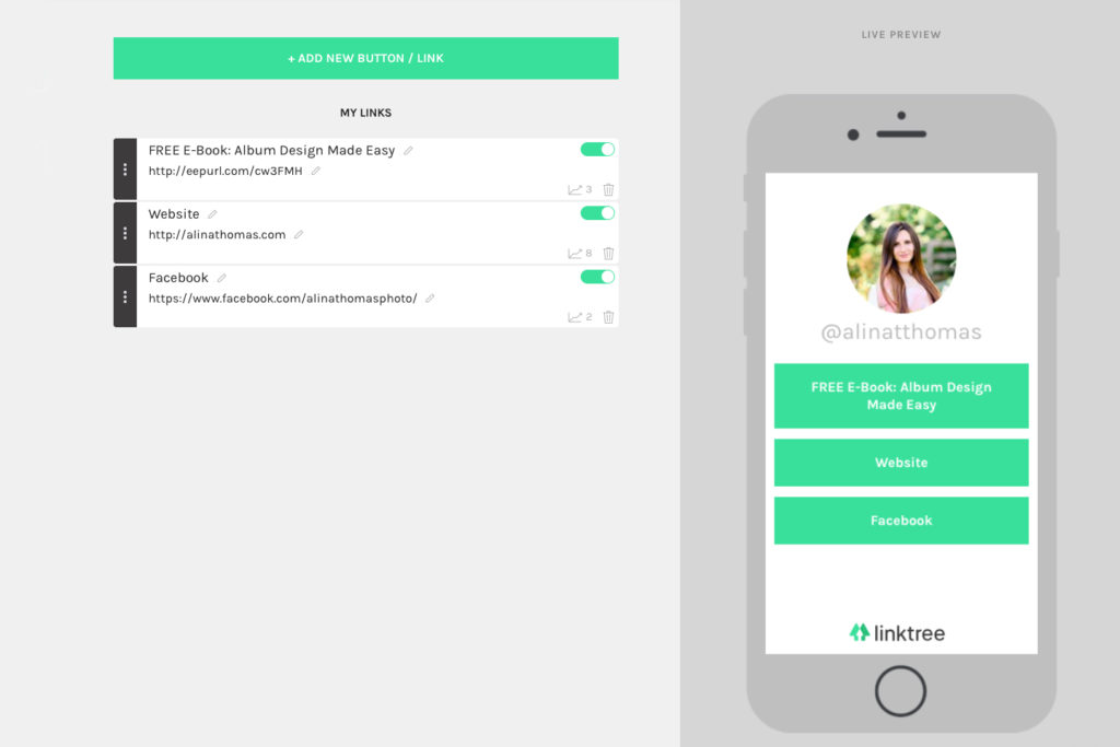 Linktree's new mobile app allows users to manage their pages on the go