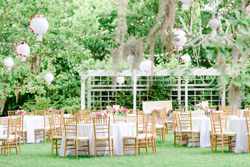 garden wedding decor