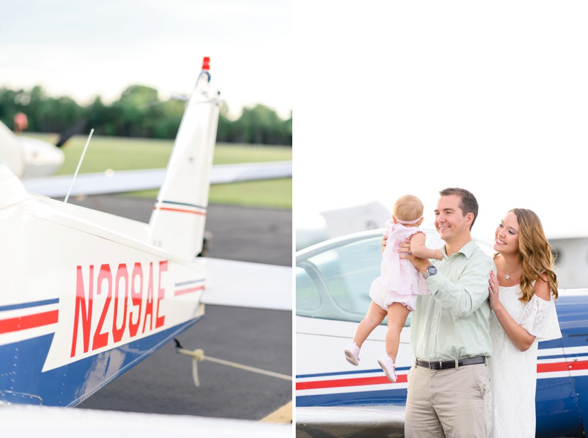old plane family session