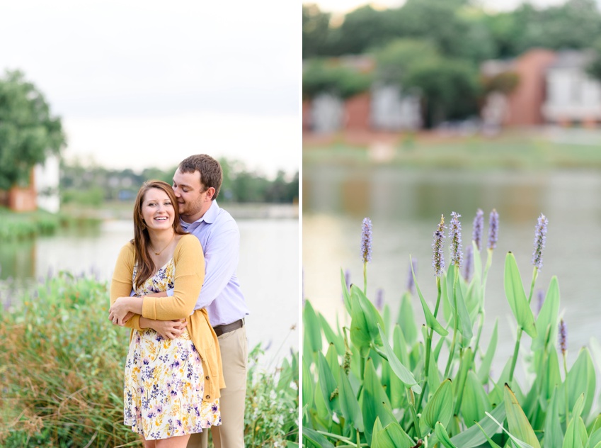water front engagement photos