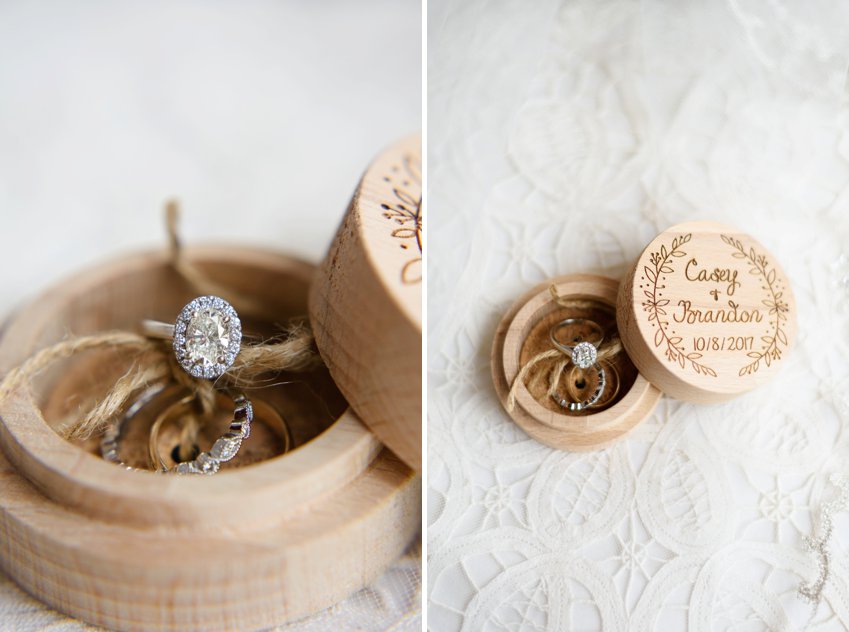 custom wooden ring box for wedding rings