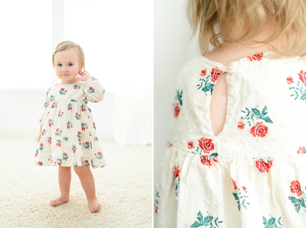 floral dress for baby from old navy