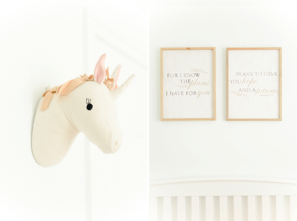 unicorn in girl toddler room