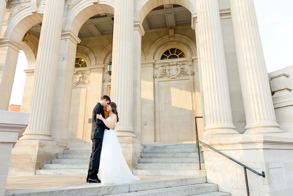 outdoor wedding in winchester virginia