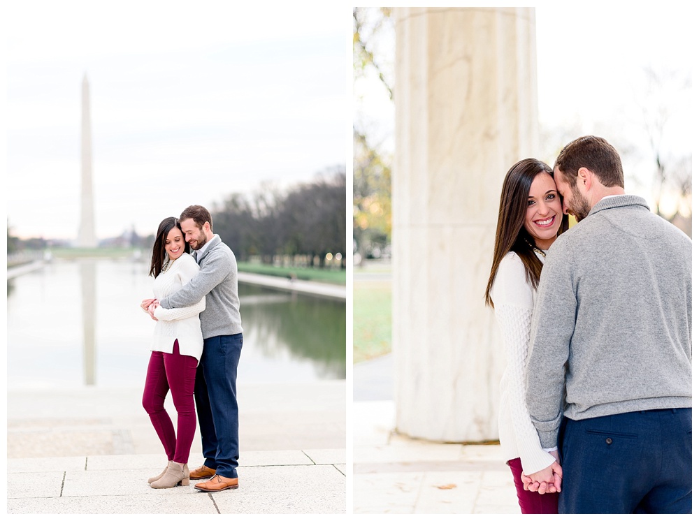 Washington DC Engagement Photos: Tyler+Nicole