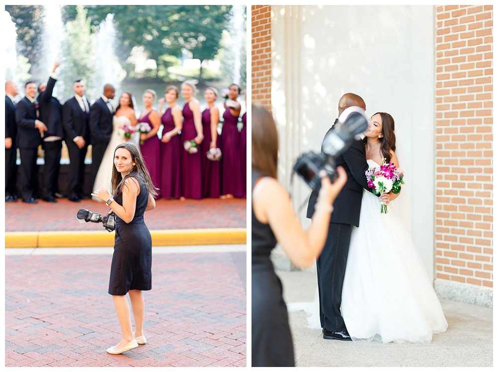 outdoor wedding photos