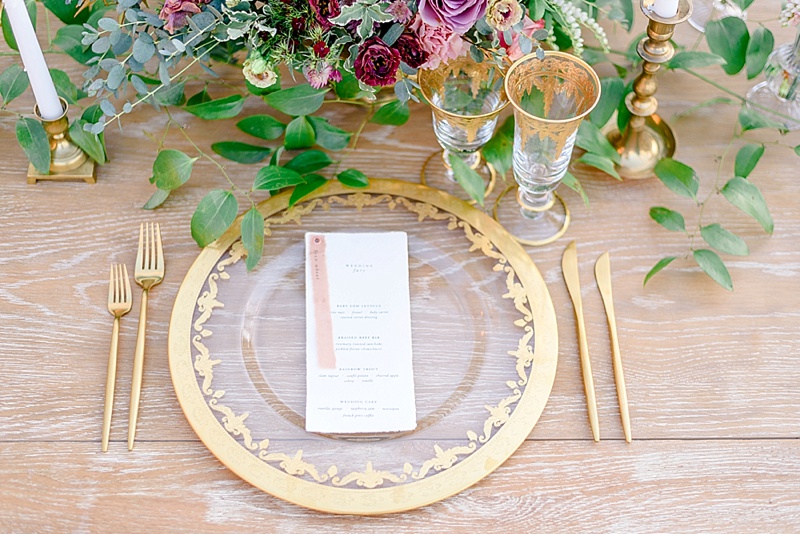 wedding table design