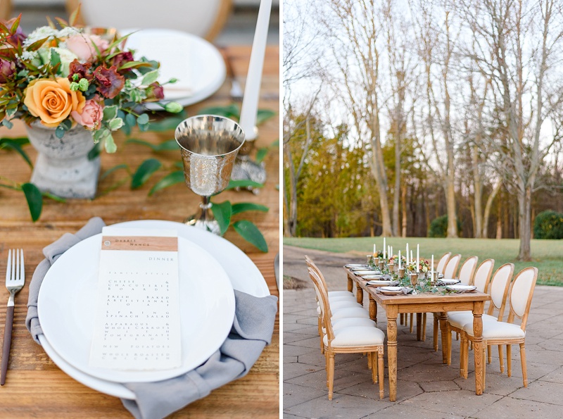 great marsh outdoor wedding reception