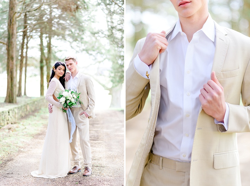 the black tux for grooms