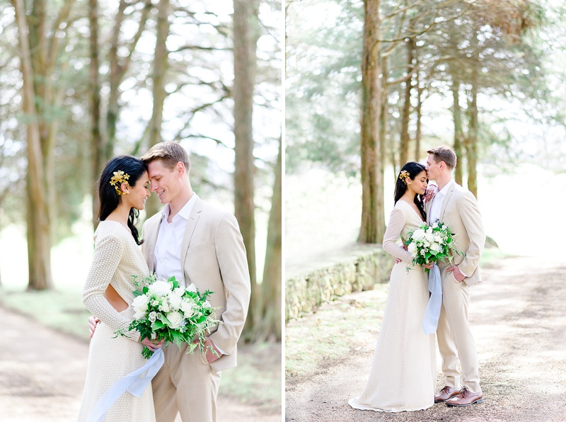 forest wedding photos