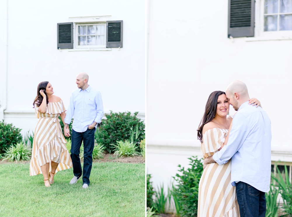 engagement pictures at rosemont manor