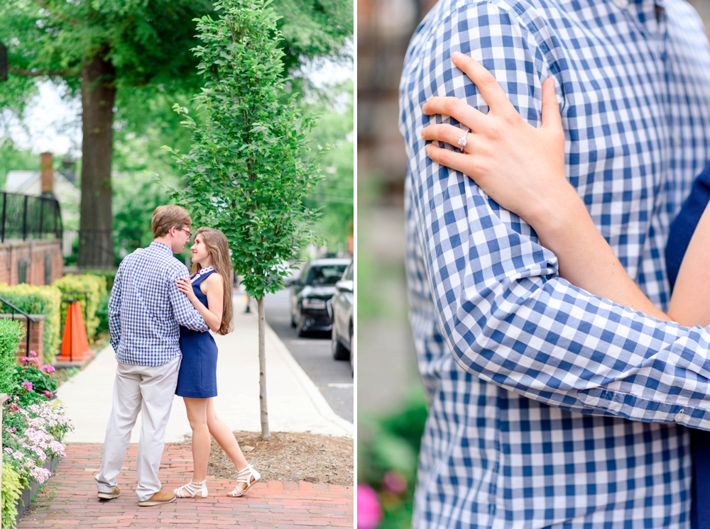 Middleburg, Virginia photos of engaged couple