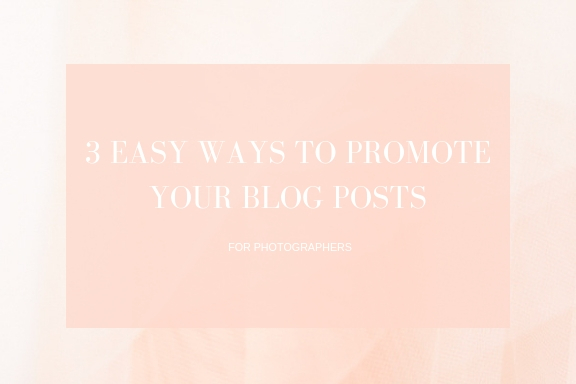 3 Easy Ways to Promote Your Blog Posts