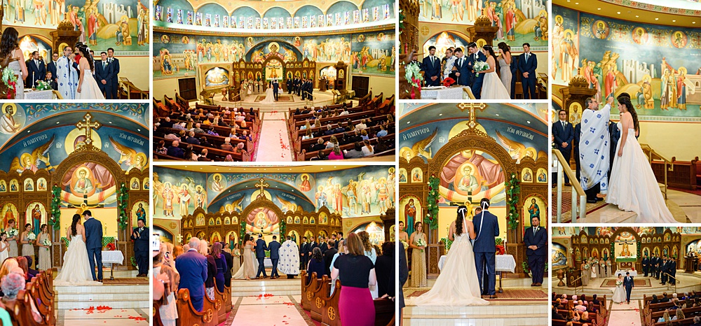 greek wedding ceremony in falls church, va