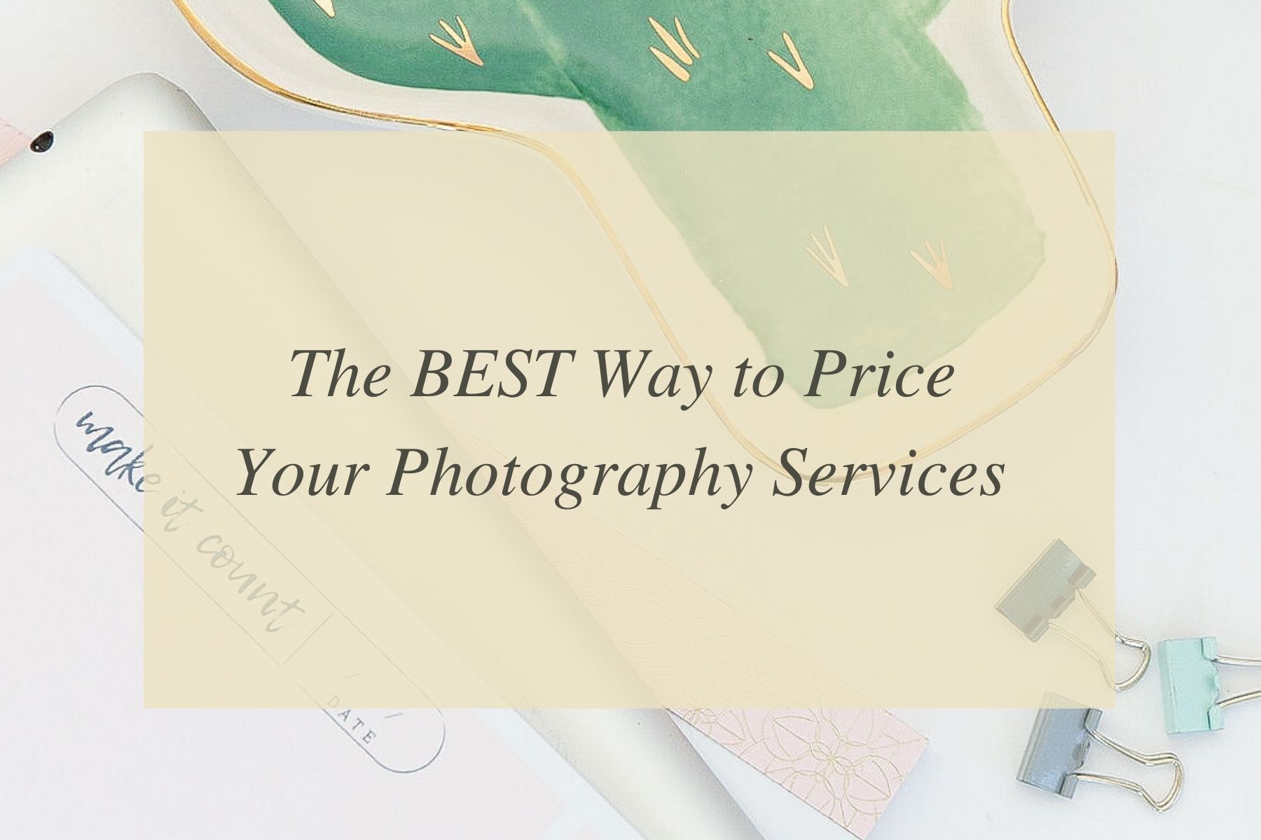 photography pricing