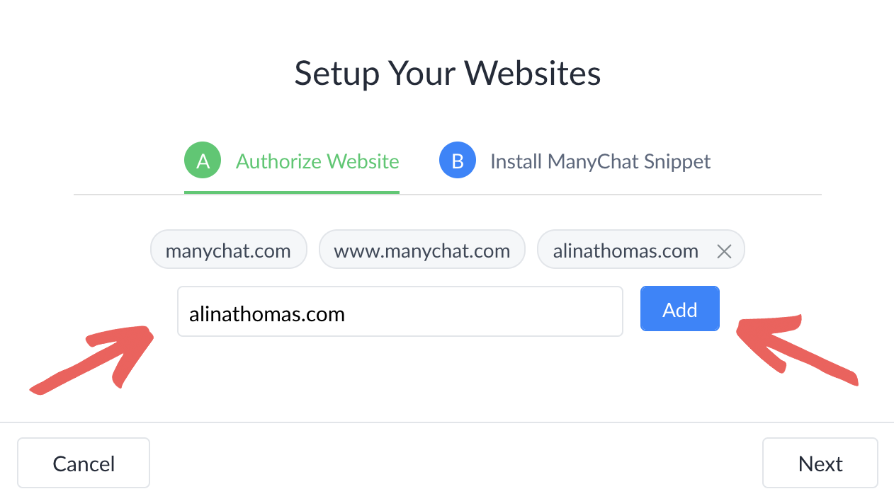 how to add messenger chat on website