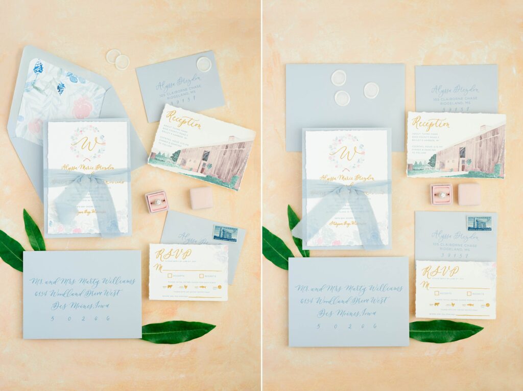 how to style wedding invitations