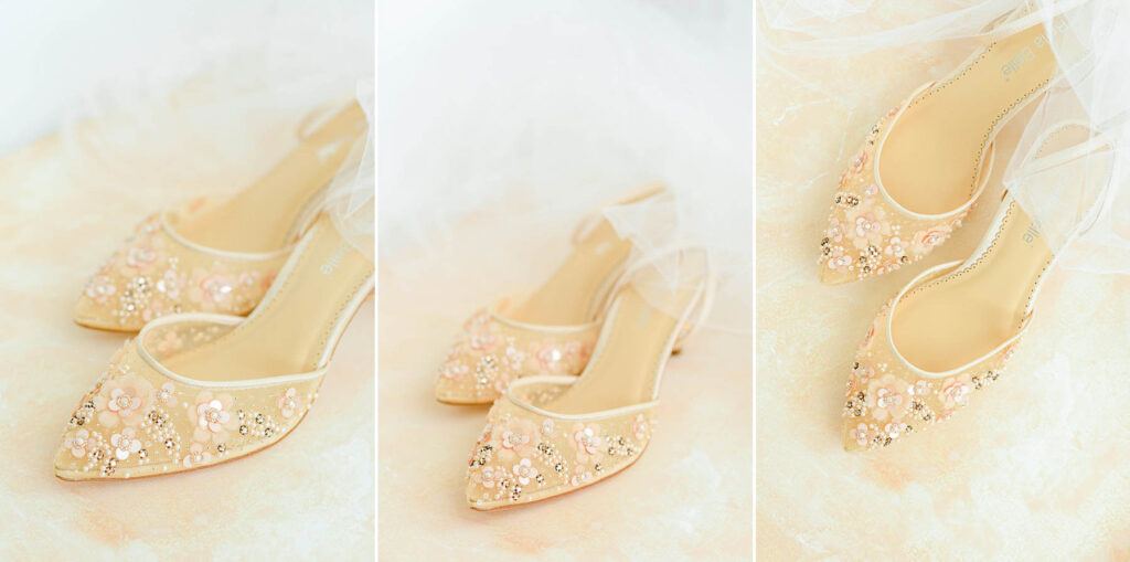 Bella Belle pink wedding shoes