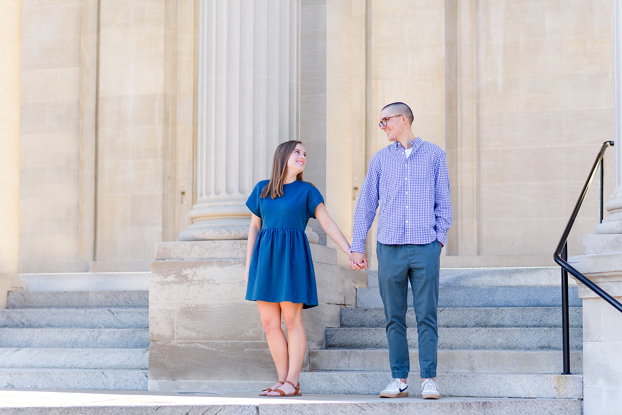 Winchester Library engagement photos