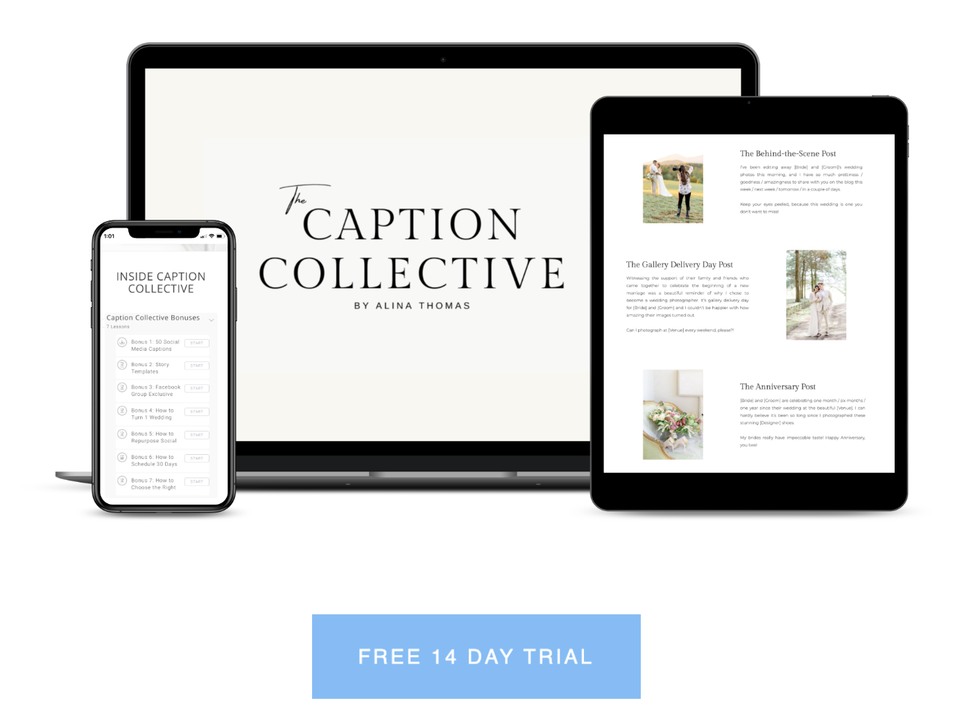 caption collective free trial