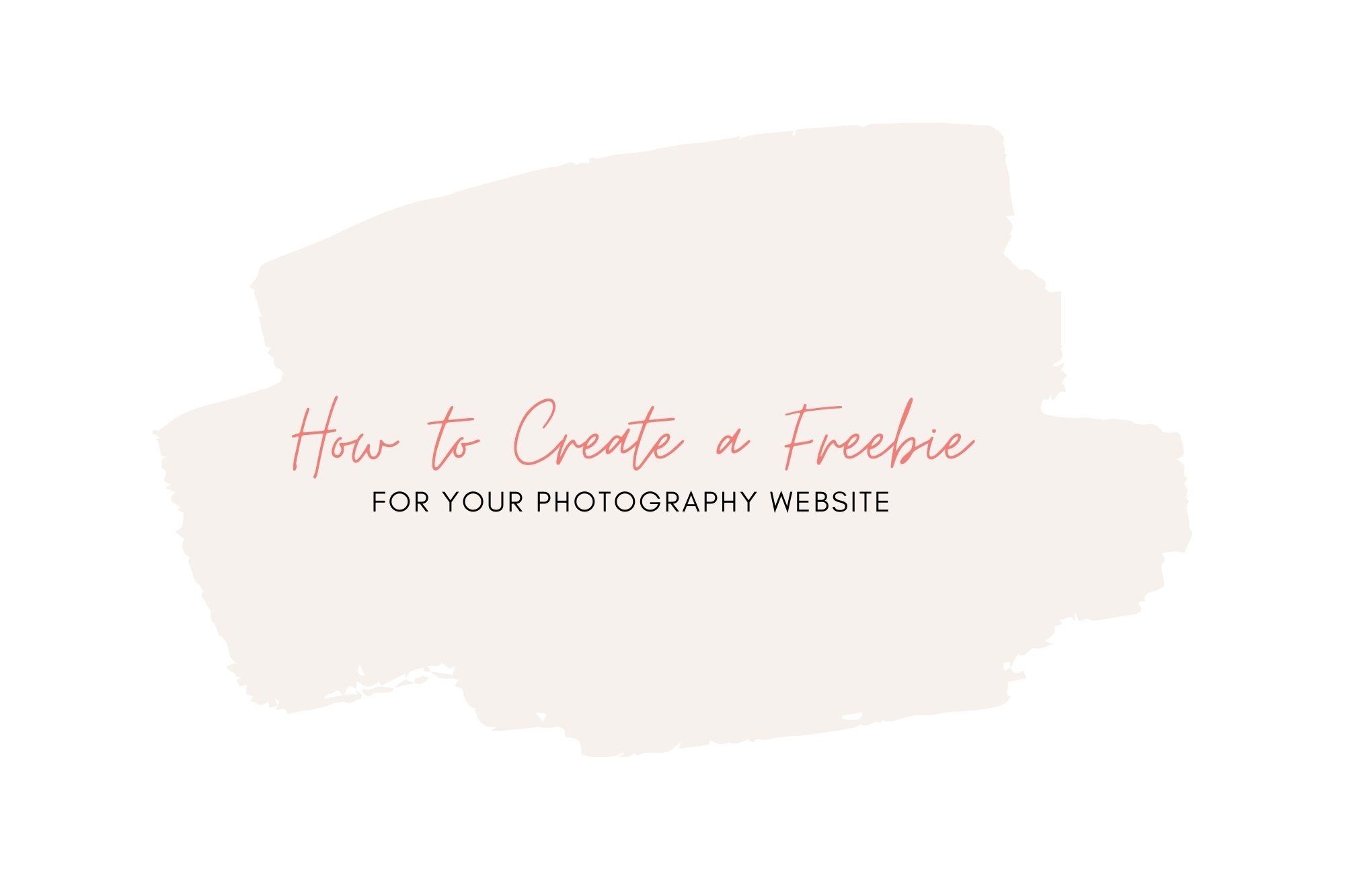 how to create a freebie for website