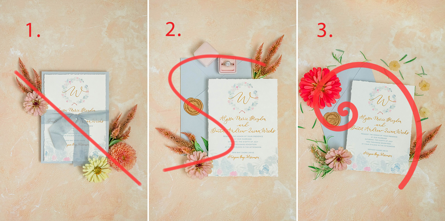 How to Style Wedding Invitations