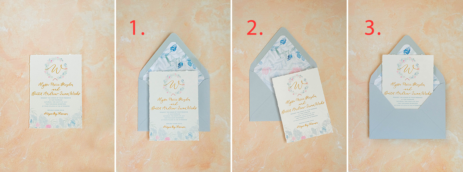 How to Style Wedding Invitations