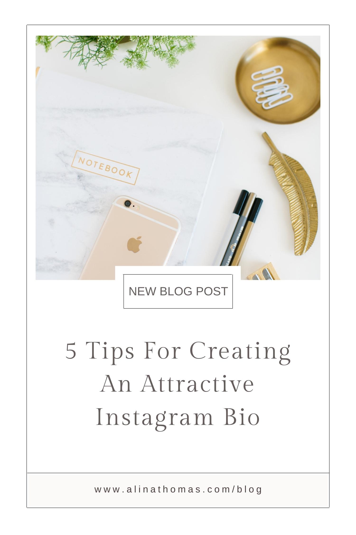 5 instagram bio ideas