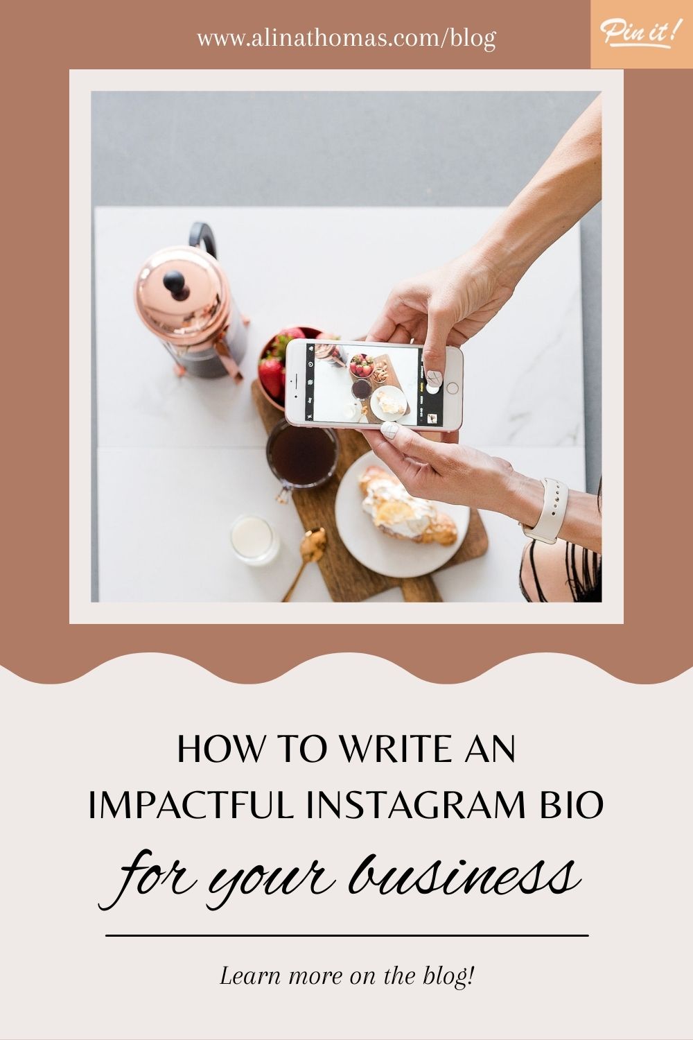 how to write an instagram bio