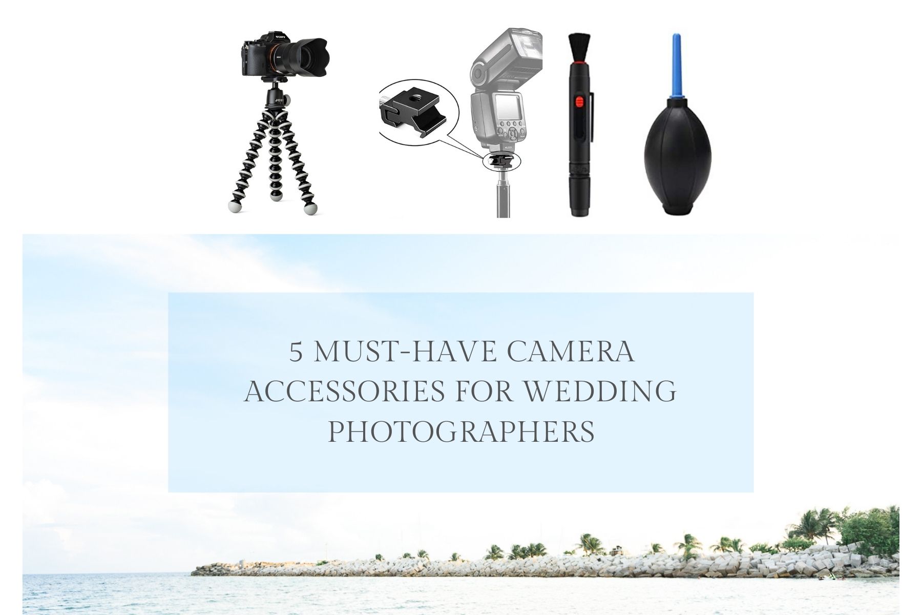 camera accessories for wedding photographers
