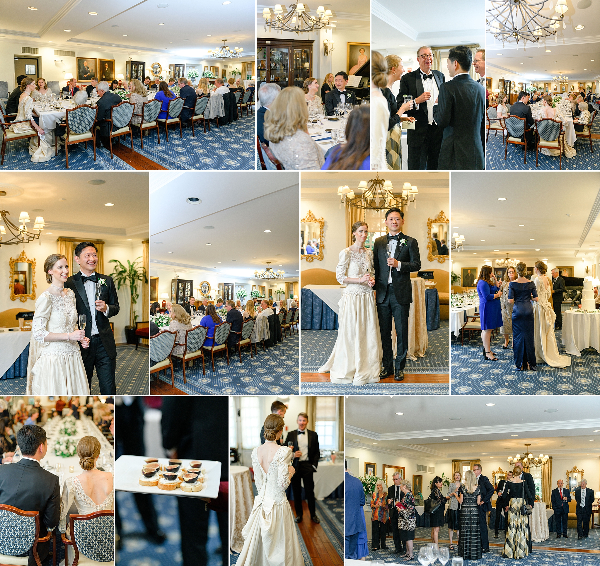 wedding reception at Capitol Hill Club in Washington DC 