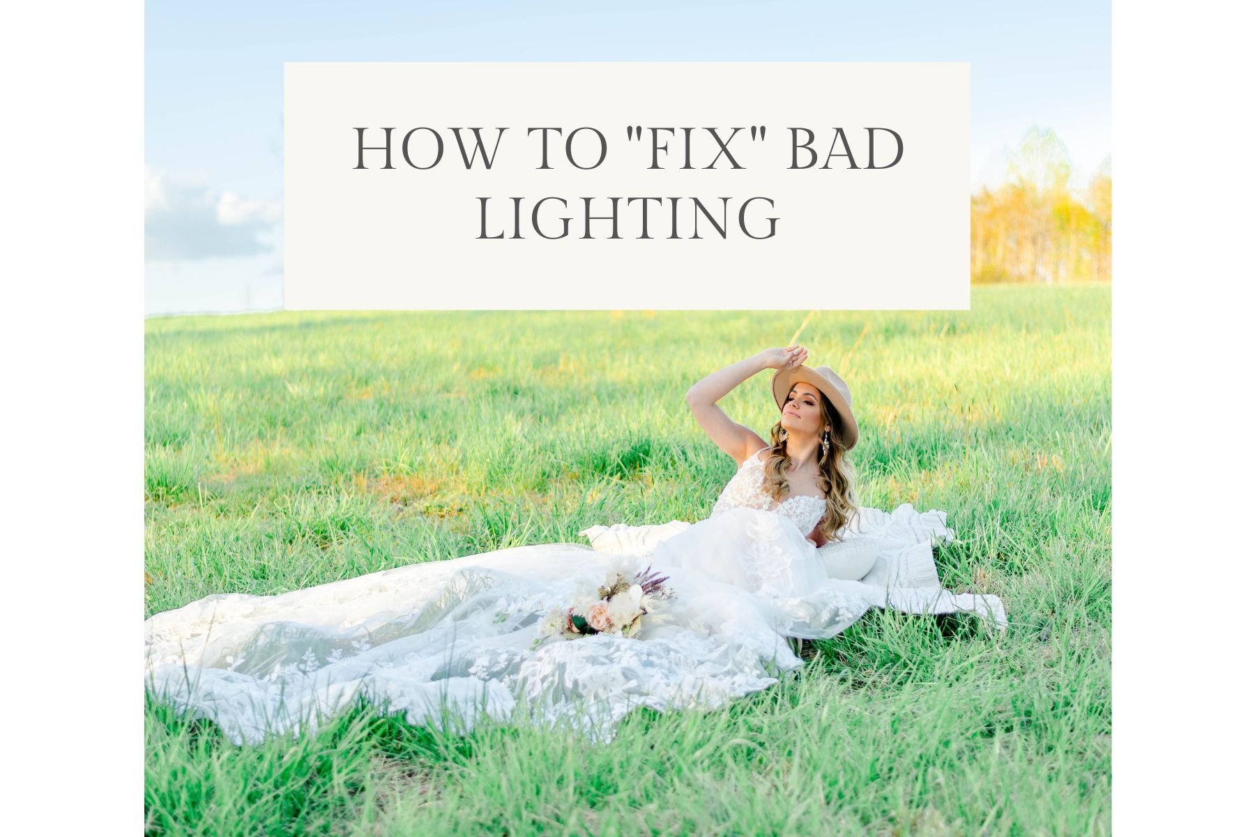 how to fix bad lighting