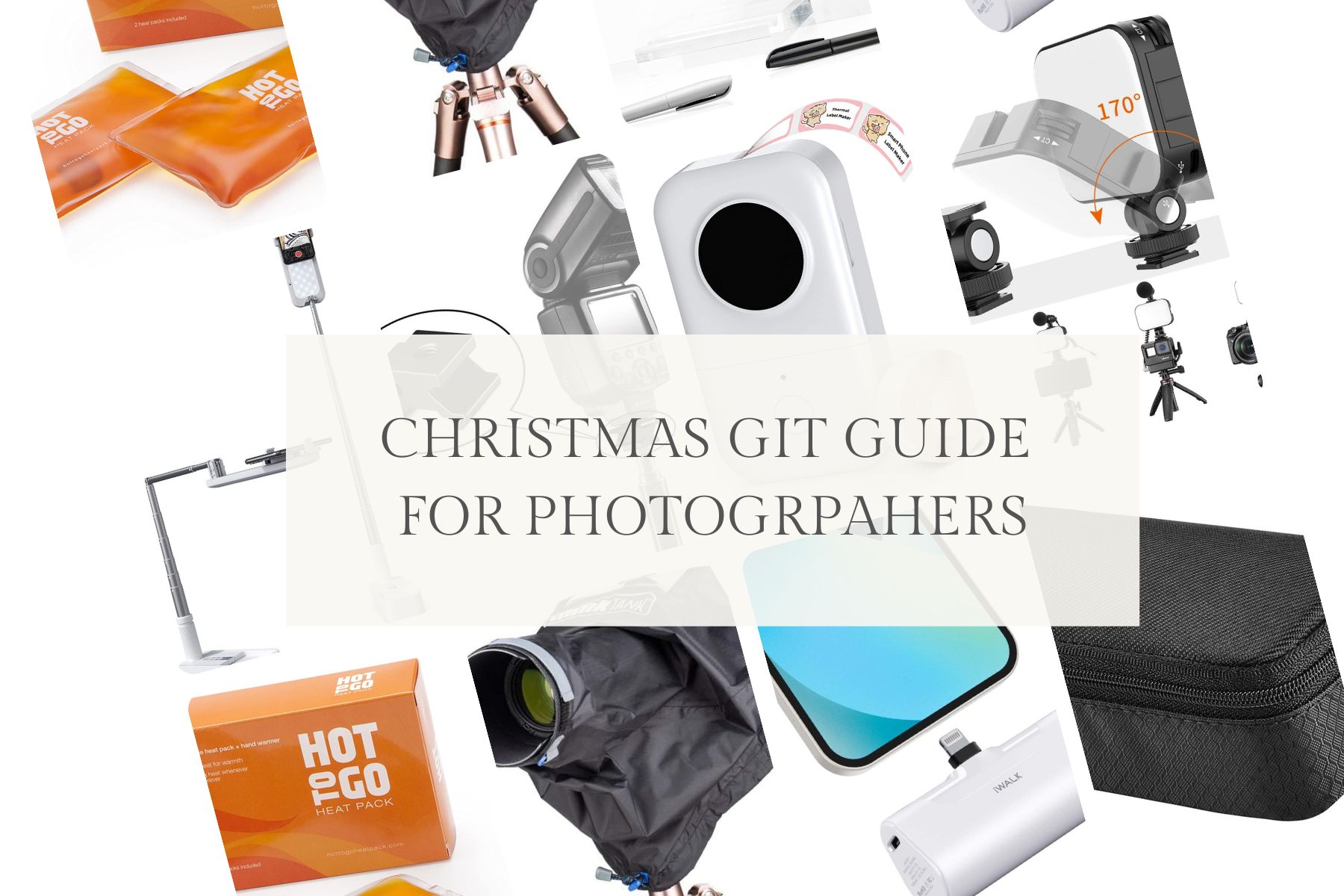 Christmas gift ideas for photographers