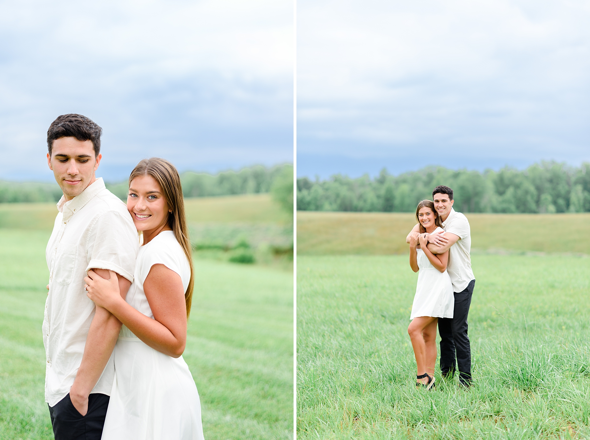 Nature and love at Cedar Oaks Farm engagement