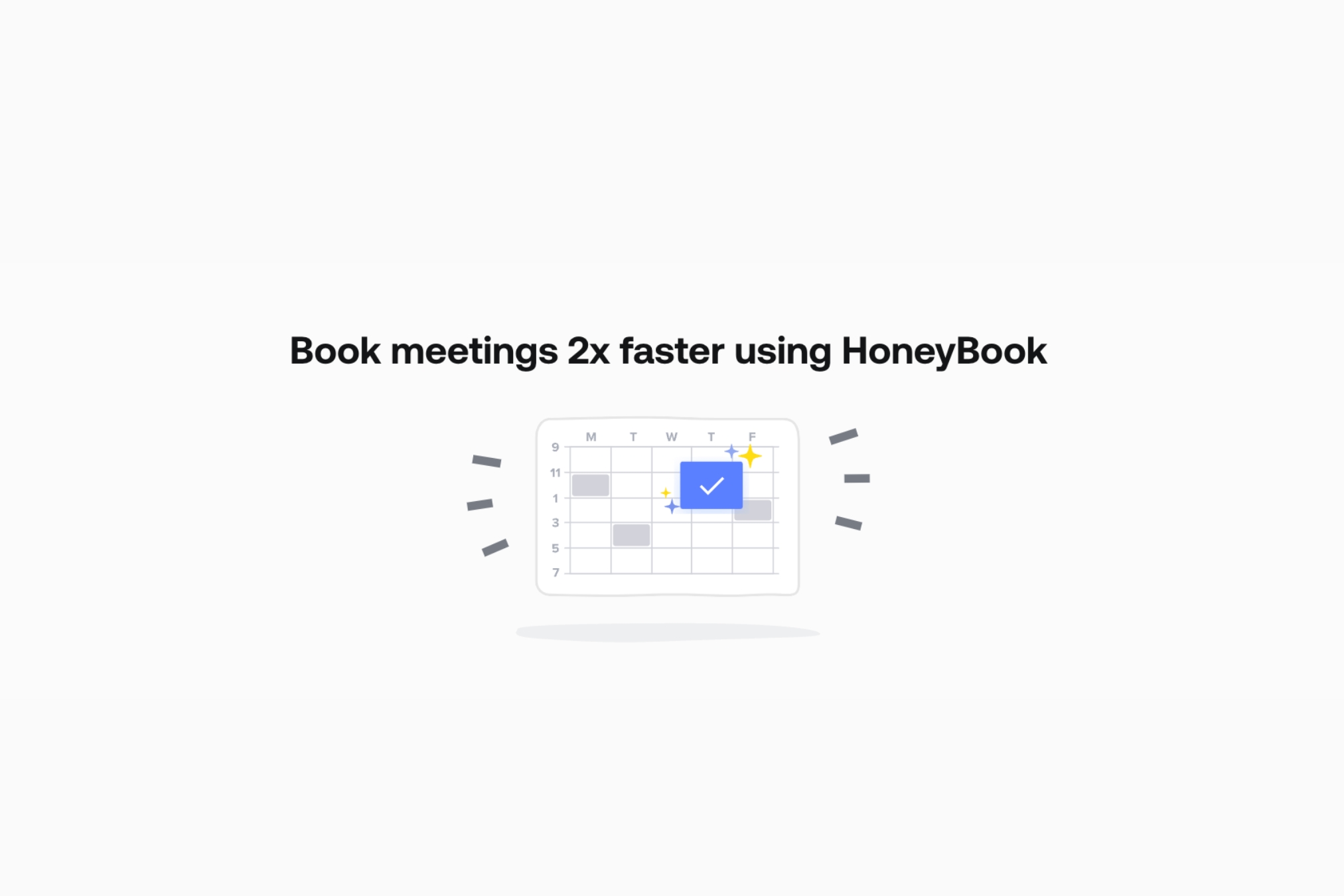 honeybook scheduling tool