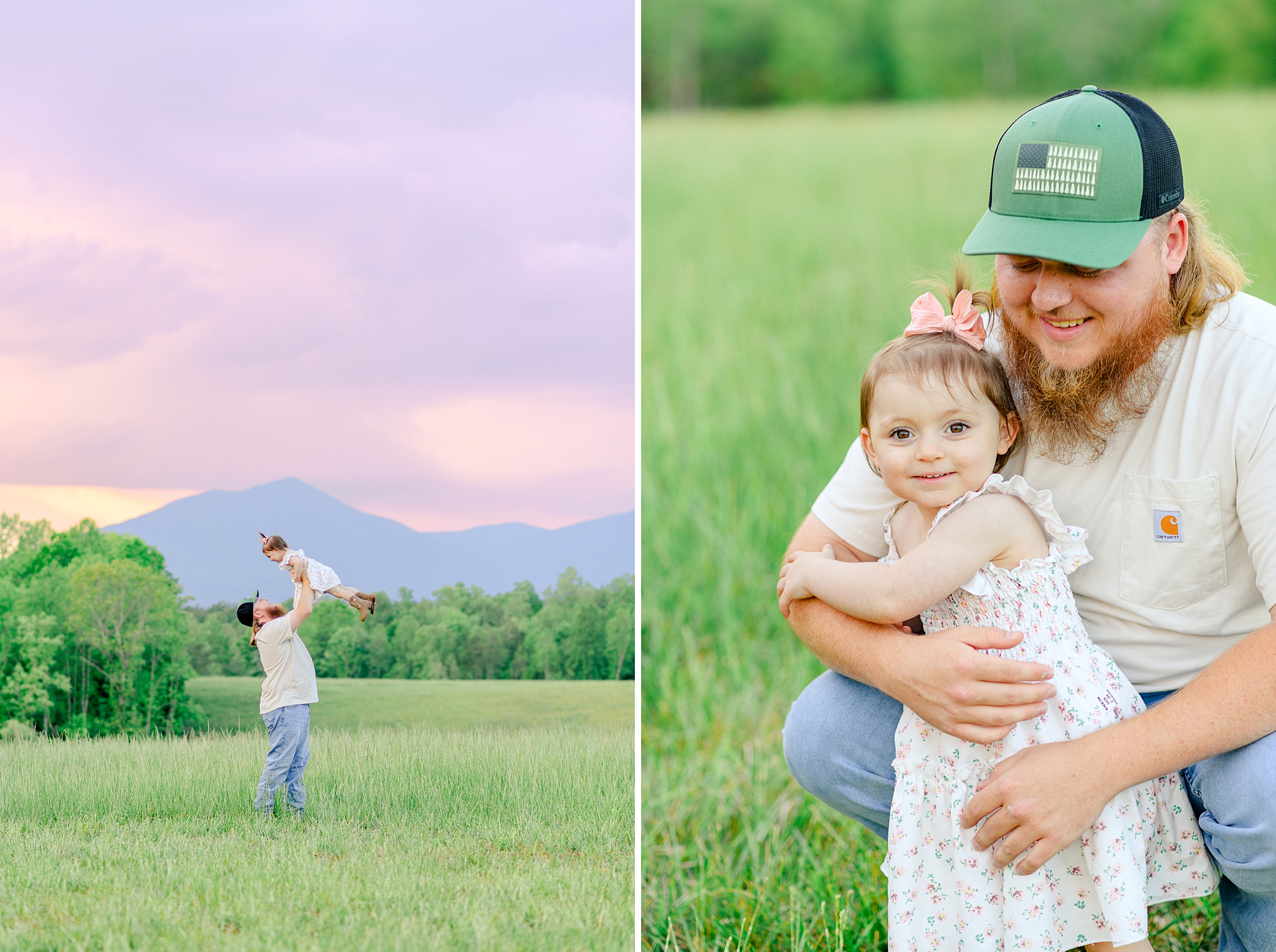 dad and baby photos