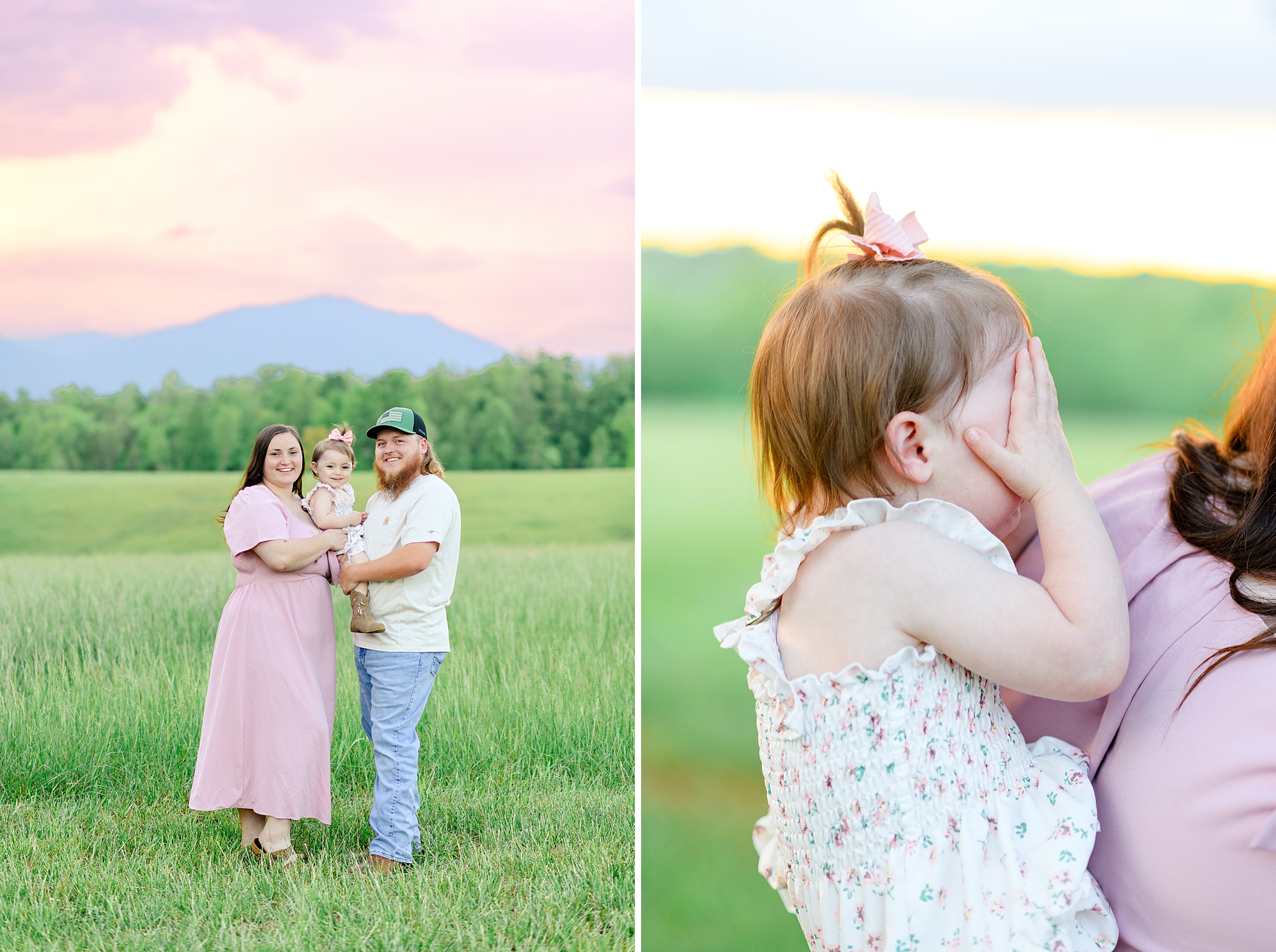 beautiful Spring family photos