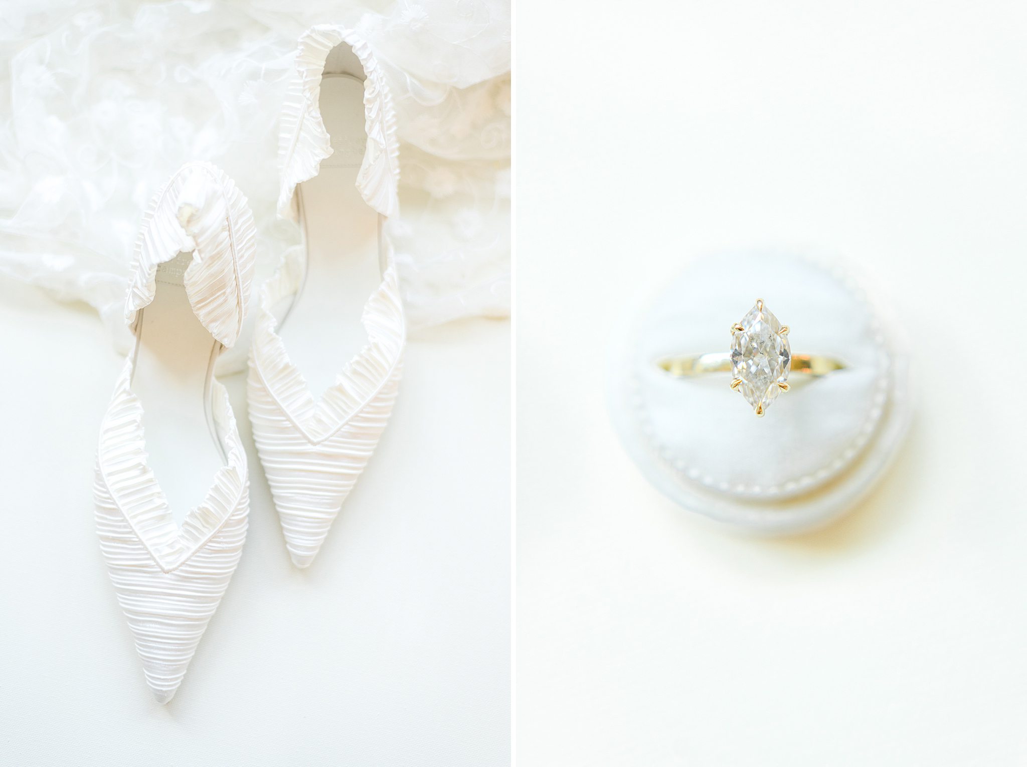 white wedding shoes for bride