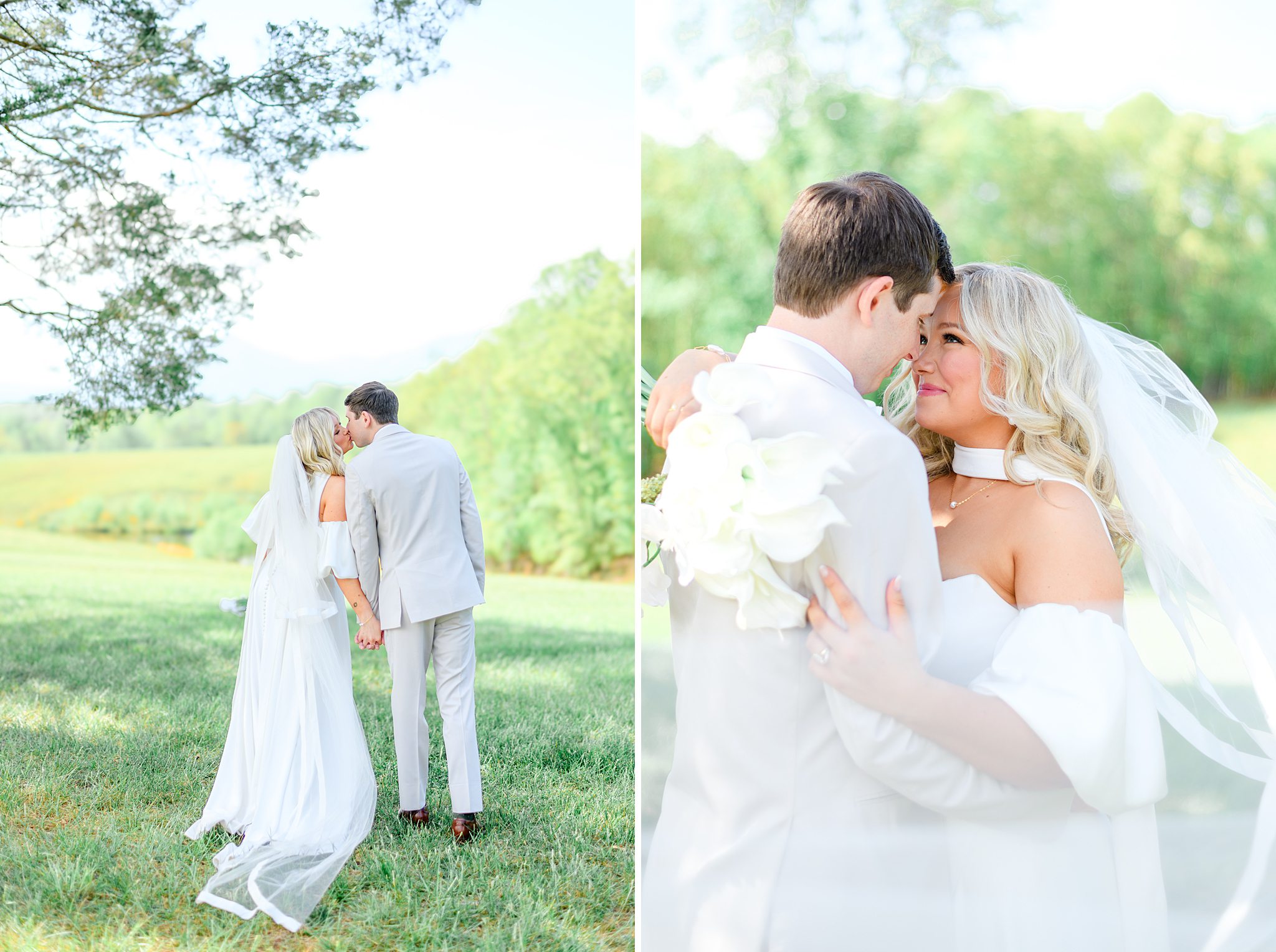 Spring wedding in Virginia
