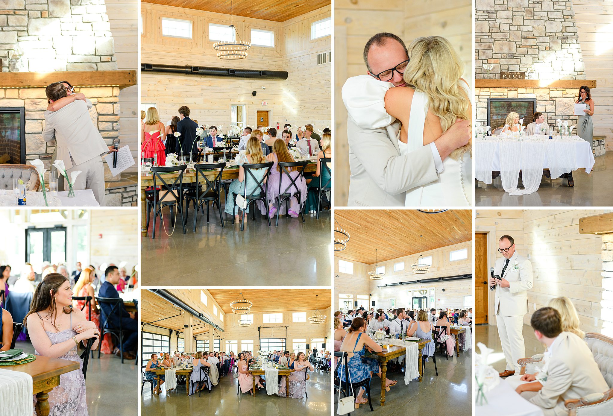 cedar oaks reception photos