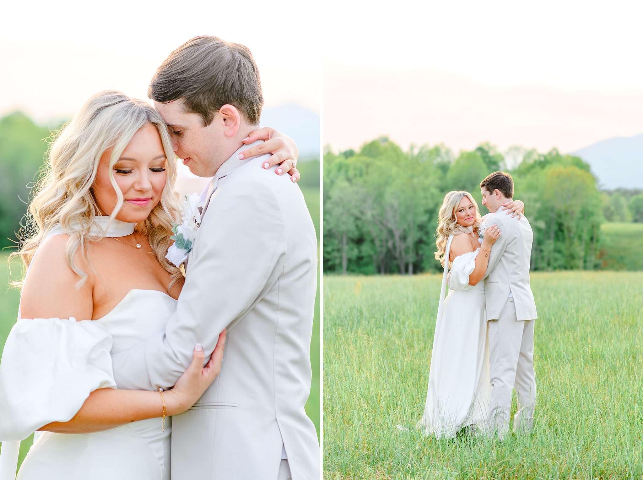 romantic wedding portraits