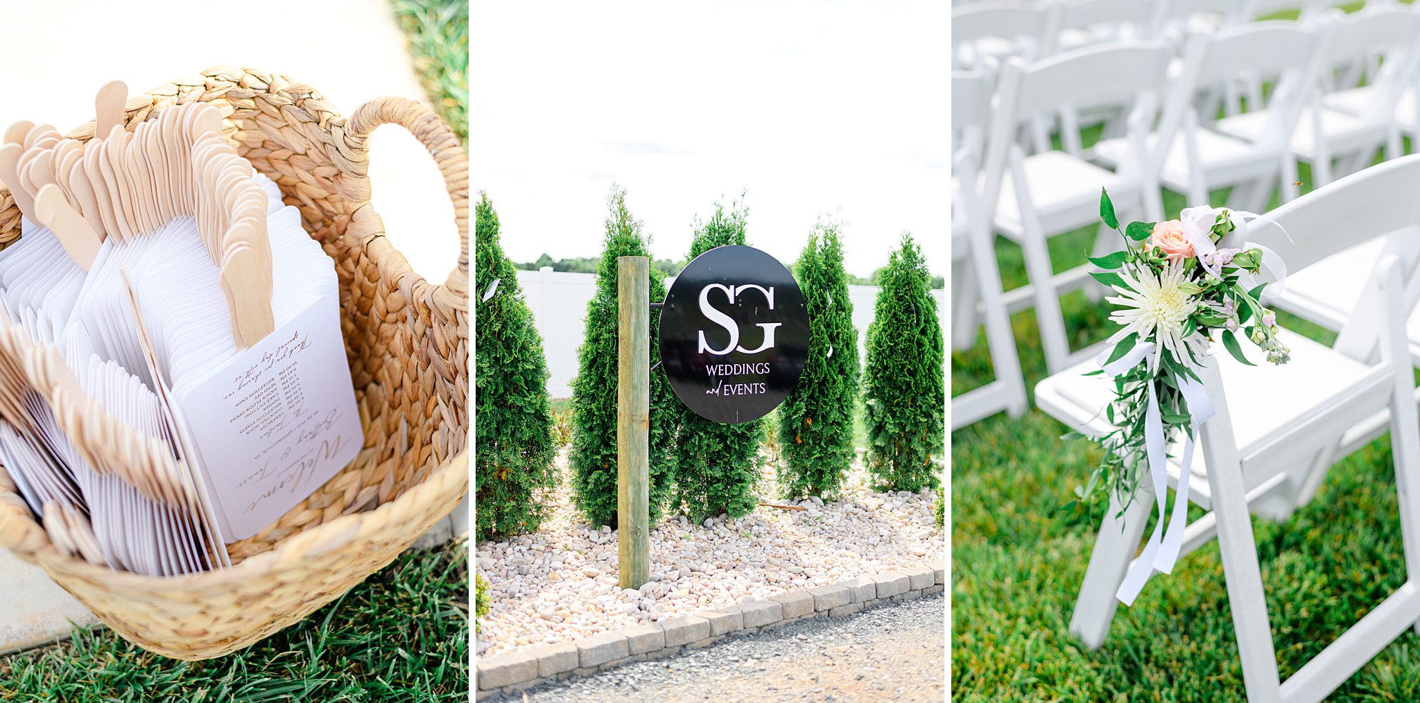 outdoor ceremony details