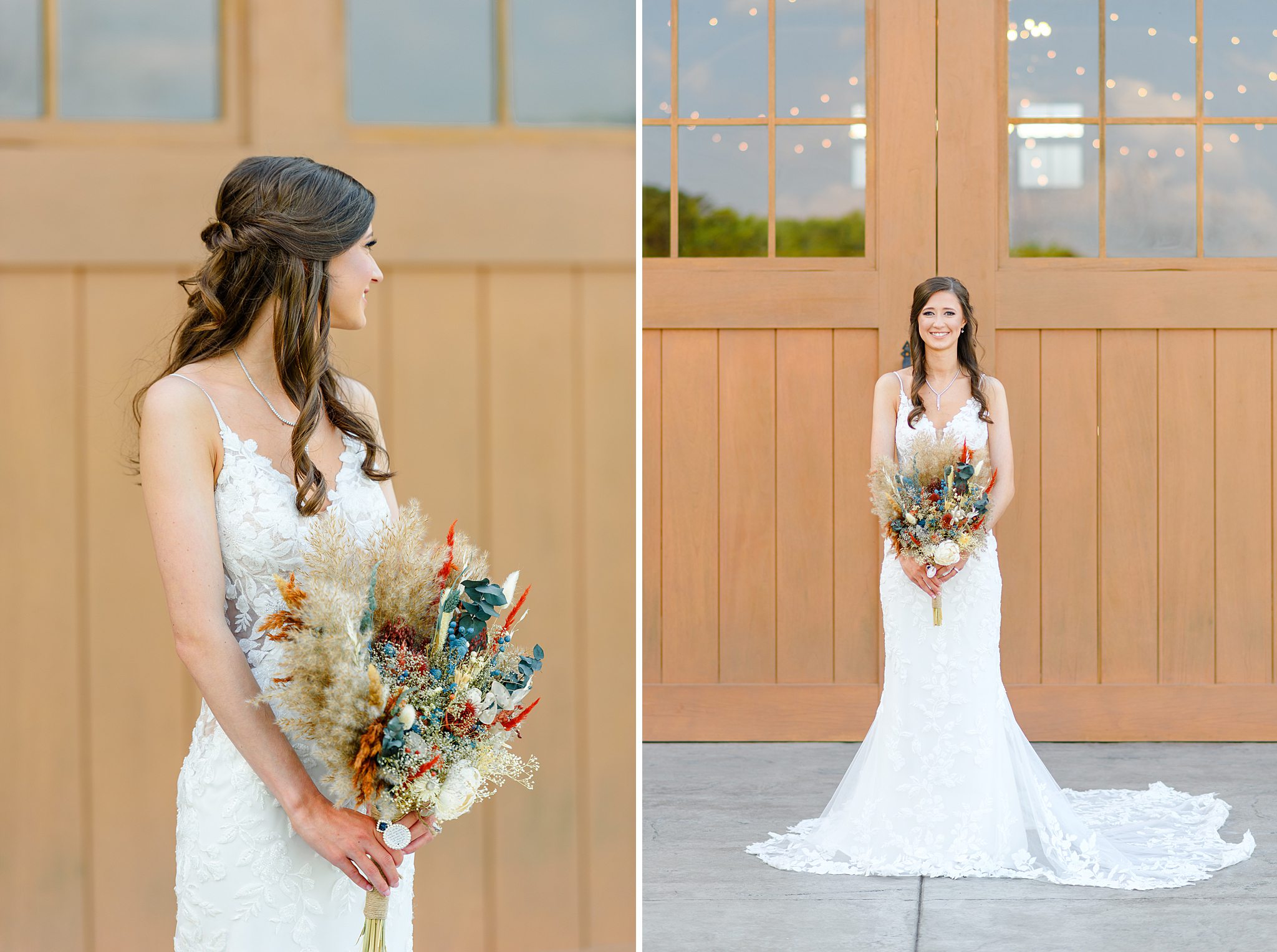 bridal portraits at the barns of kanak